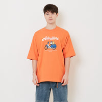 Men Printed Oversized Tee - SM2504087