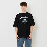 Men Printed Oversized Tee - SM2504087
