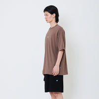 Men Printed Oversized Tee - Brown - SM2504088C