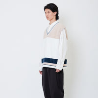 Men Vest Top - Beige - SM2504090A