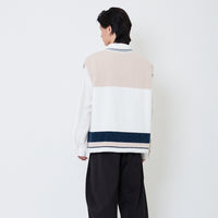 Men Vest Top - Beige - SM2504090A