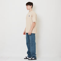 Men Straight Cut Long Jeans - Light Blue - SM2505099A