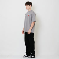 Men Straight Cut Long Jeans - Black - SM2505099B