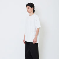 Men Oversized Nylon Top - Off White - SM2505104A