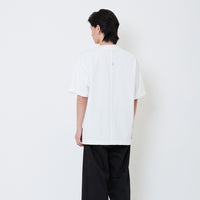 Men Oversized Nylon Top - Off White - SM2505104A