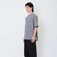 Men Oversized Nylon Top - Light Grey - SM2505104B