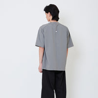 Men Oversized Nylon Top - Light Grey - SM2505104B