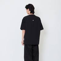 Men Oversized Nylon Top - Black - SM2505104C
