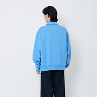 Men Printed Oversized Sweatshirt - Violet - SM2505107A