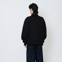 Men Printed Oversized Sweatshirt - Black - SM2505107B