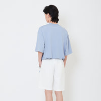 Men Neoprene Shorts - Off White - SM2505110A