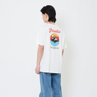 Men Graphic Tee - Off White - SM2506075A