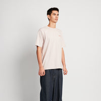 Men Graphic Tee - Dusty Purple - SM2506077A