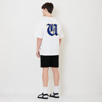 Men Slim Fit Denim Shorts - Black - SM2506105C