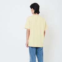 Men Graphic Tee - Light Yellow - SM2507078B