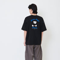 Men Embroidery Oversized Tee - Black - SM2507117F