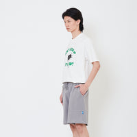 Men Sweat-Shorts - Light Grey - SM2507119B