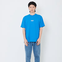 Men Graphic Tee - Blue - SM2508082A