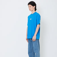 Men Graphic Tee - Blue - SM2508082A