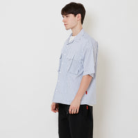 Men Oversized Shirt - Off White - SM2508130A