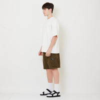 Men Twill Cargo Shorts - Army Green - SM2508131A