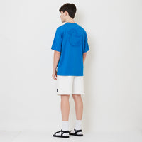 Men Embroidery Shorts - Off White - SM2509148A