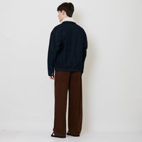 Men Barrel Leg Long Pants - Khaki - SM2510159A