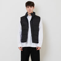 Men Reversible Puffer Vest - Dark Green - SM2510163A