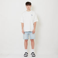 Men Denim Shorts - Light Blue - SM2510168B