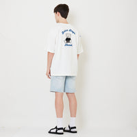 Men Denim Shorts - Light Blue - SM2510168B