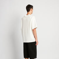 Men Raglan Sleeve Top - Off White - SM2510169A