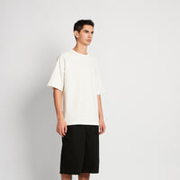 Men Raglan Sleeve Top - Off White - SM2510169A