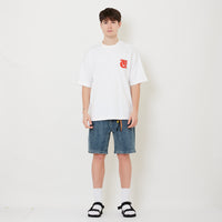 Men Slim Fit Denim Shorts - Light Blue - SM2511183B