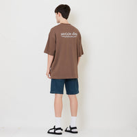 Men Slim Fit Denim Shorts - Dark Blue - SM2511183C