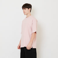 Men Oversized Roman Knit Top - Light Pink - SM2511185B