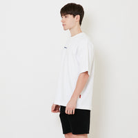 Men Embroidery Oversized Tee - Off White - SM2511190A