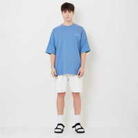 Men Cargo Pique Shorts - Off White - SM2512207A