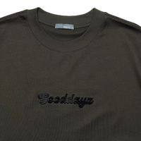 Men Embroidery Oversized Tee - Black - SM2512209F