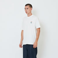 Men Graphic Tee - Off White - SM2512221A
