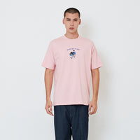 Men Graphic Tee - Salmon - SM2512222A
