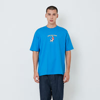 Men Graphic Tee - Royal Blue - SM2512222B