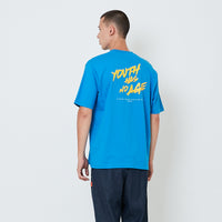Men Graphic Tee - Royal Blue - SM2512222B
