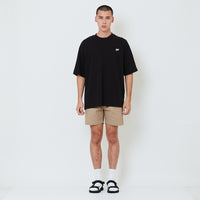 Men Twill Shorts - Khaki - SM2601008A