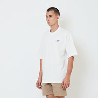 Men Printed Oversized Tee - Off White - SM2601011A