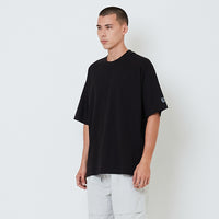 Men Embroidery Oversized Tee - Black - SM2601014E