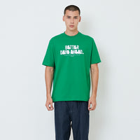 Men Graphic Tee - Green - SM2601054B