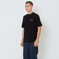 Men Graphic Tee - Black - SM2601056B
