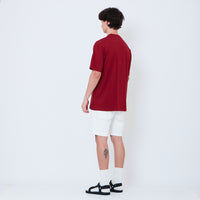 Men Denim Shorts - Off White - SM2602021A