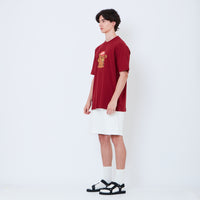 Men Denim Shorts - Off White - SM2602021A