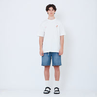 Men Denim Shorts - Light Blue - SM2602021B